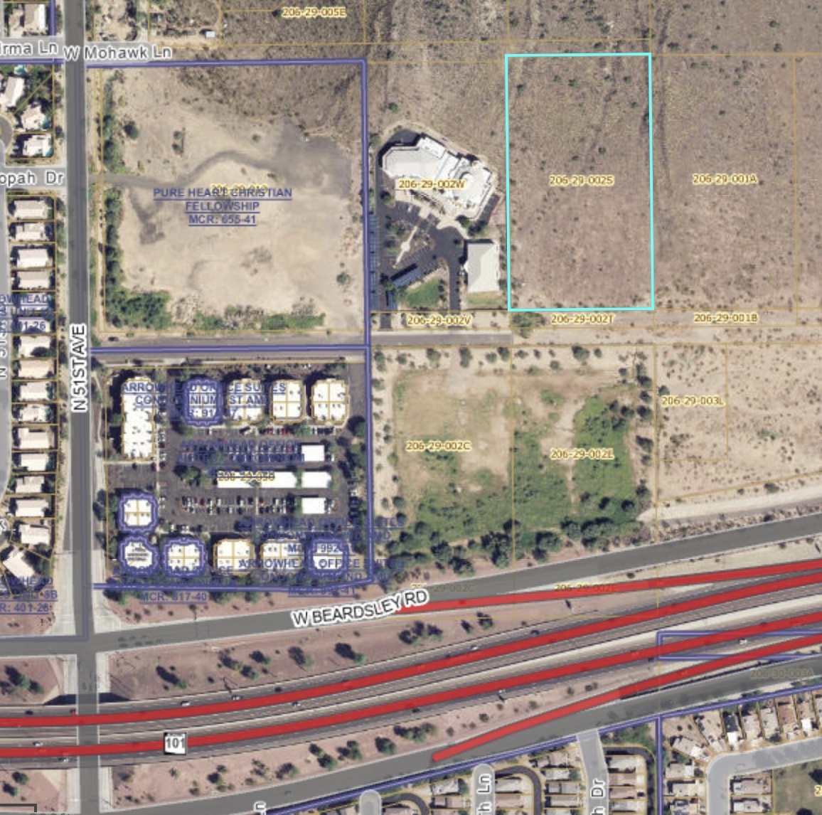 4900 W Tonopah Dr, Glendale, AZ en venta Vista aérea- Imagen 1 de 4