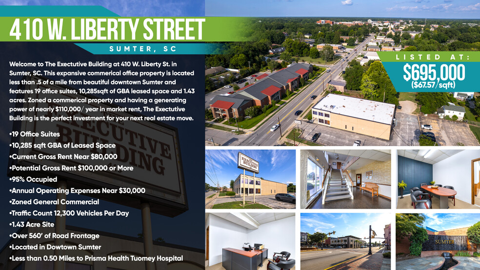 410 W Liberty St, Sumter, SC en venta - Foto principal - Imagen 1 de 71