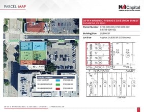 238 E Union, Pasadena, CA - AÉREA vista de mapa