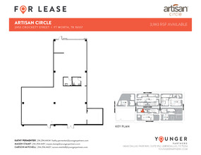 2973 W 7th St, Fort Worth, TX en alquiler Plano de la planta- Imagen 1 de 7