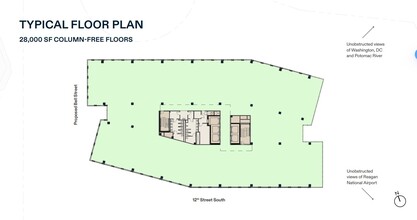 101 12th St S, Arlington, VA en alquiler Plano de la planta- Imagen 1 de 1