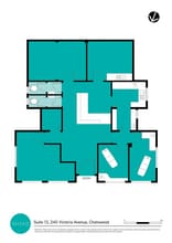 240 Victoria Ave, Chatswood en alquiler Plano de la planta- Imagen 2 de 2