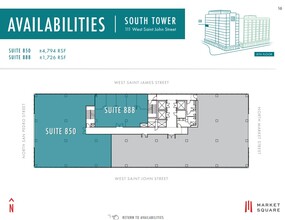 111 W Saint John St, San Jose, CA en alquiler Plano de la planta- Imagen 1 de 1