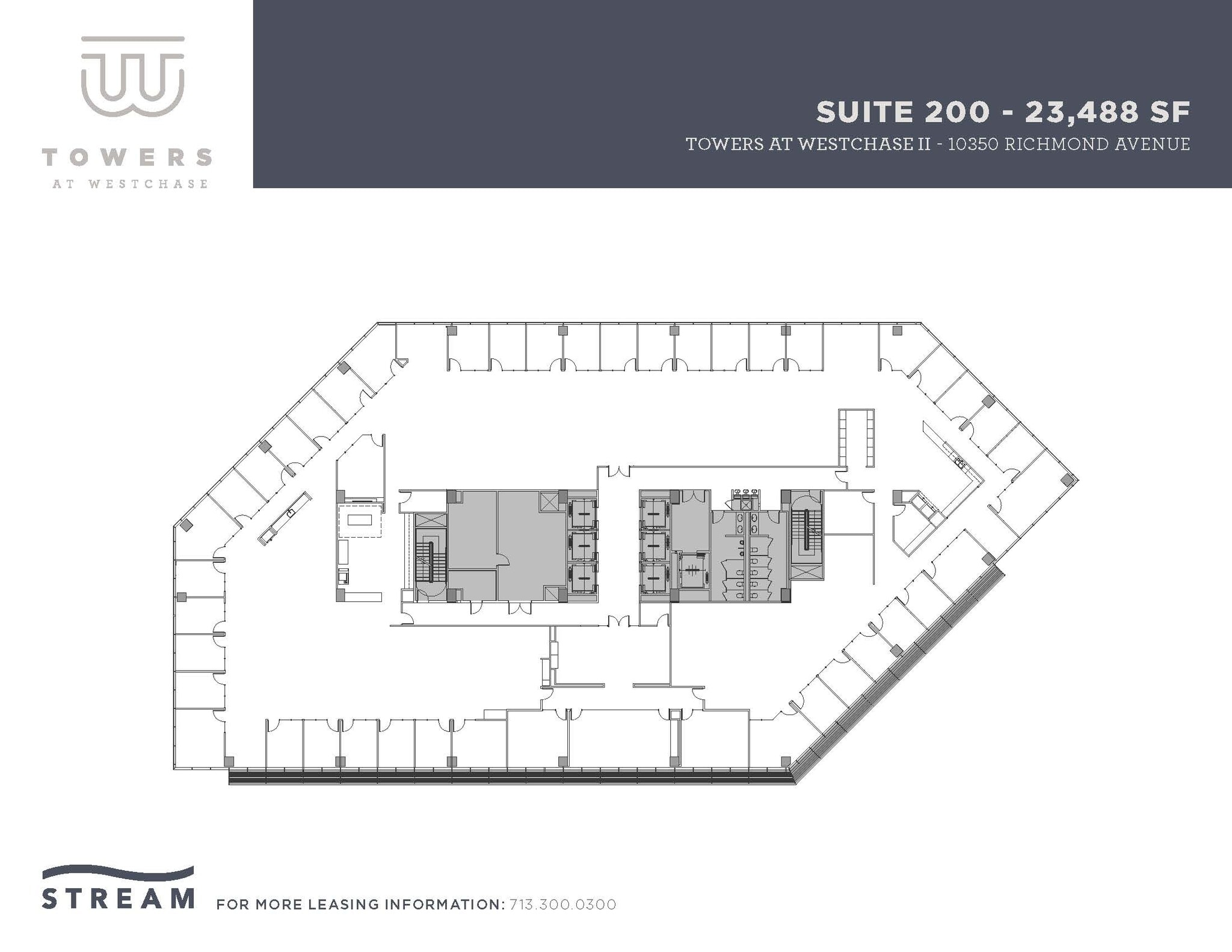 10350 Richmond Ave, Houston, TX en alquiler Plano de la planta- Imagen 1 de 1