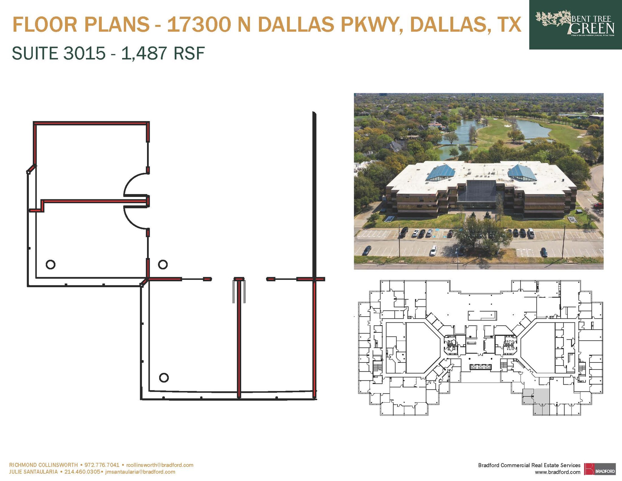 17300 N Dallas Pky, Dallas, TX en alquiler Plano de la planta- Imagen 1 de 1