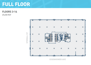 2461 Eisenhower Ave, Alexandria, VA en alquiler Plano de la planta- Imagen 1 de 3