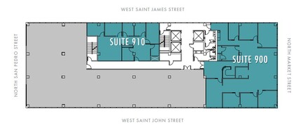 111 W Saint John St, San Jose, CA en alquiler Plano de la planta- Imagen 1 de 1