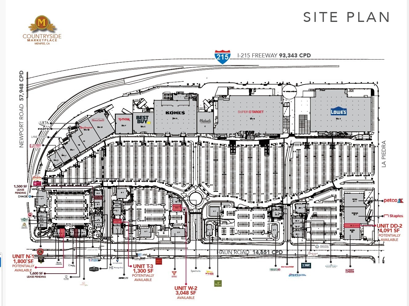 30098-30472 Haun Rd, Menifee, CA en alquiler Plano de la planta- Imagen 1 de 1