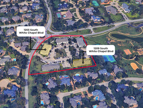 1203 S White Chapel Blvd, Southlake, TX - VISTA AÉREA  vista de mapa