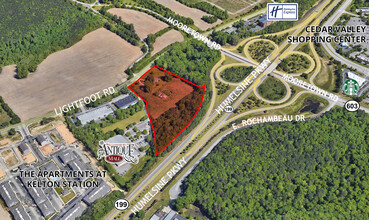 512 Lightfoot Rd, Williamsburg, VA - VISTA AÉREA  vista de mapa - Image1