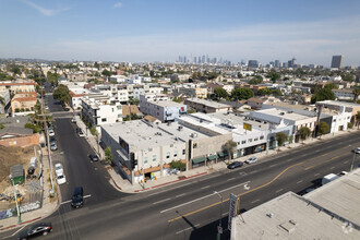 556-560 N Western Ave, Los Angeles, CA - VISTA AÉREA  vista de mapa