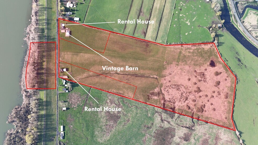 Barlow Point Rd, Longview, WA en venta - Vista aérea - Imagen 1 de 45