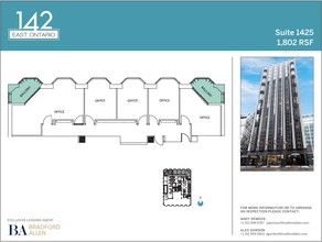 142 E Ontario St, Chicago, IL en alquiler Plano de la planta- Imagen 2 de 2