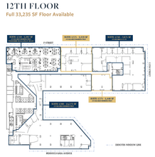 1331 Pennsylvania Ave NW, Washington, DC en alquiler Plano de la planta- Imagen 1 de 11