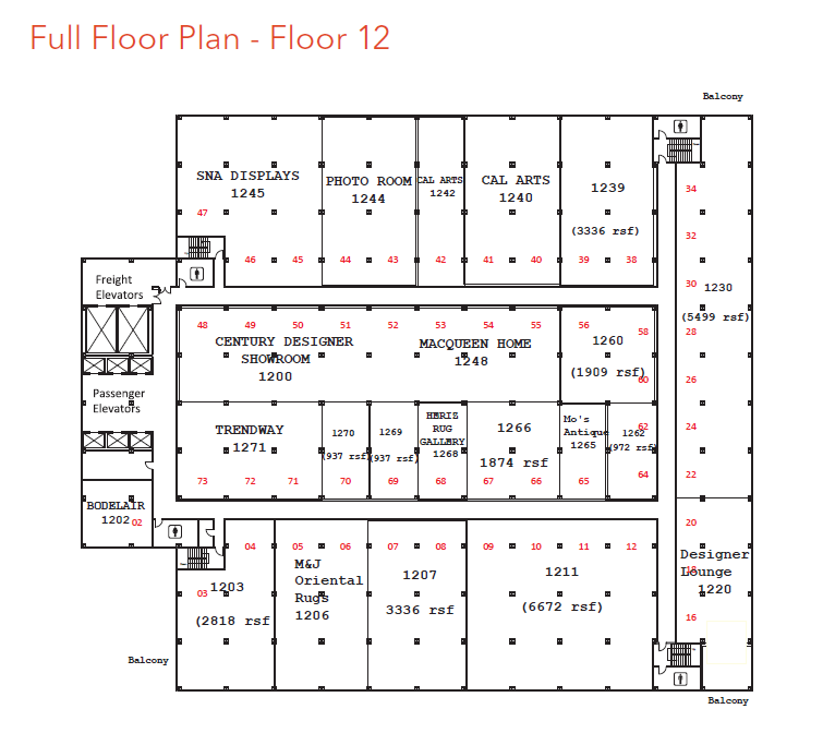 1933 S Broadway, Los Angeles, CA en alquiler Plano de la planta- Imagen 1 de 1