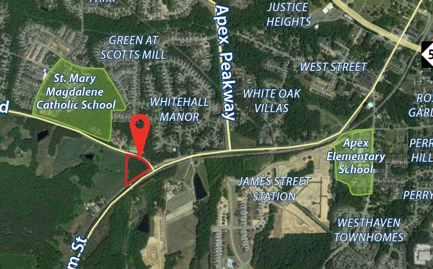 Apex Barbecue Rd, Apex, NC en venta - Foto principal - Imagen 1 de 3