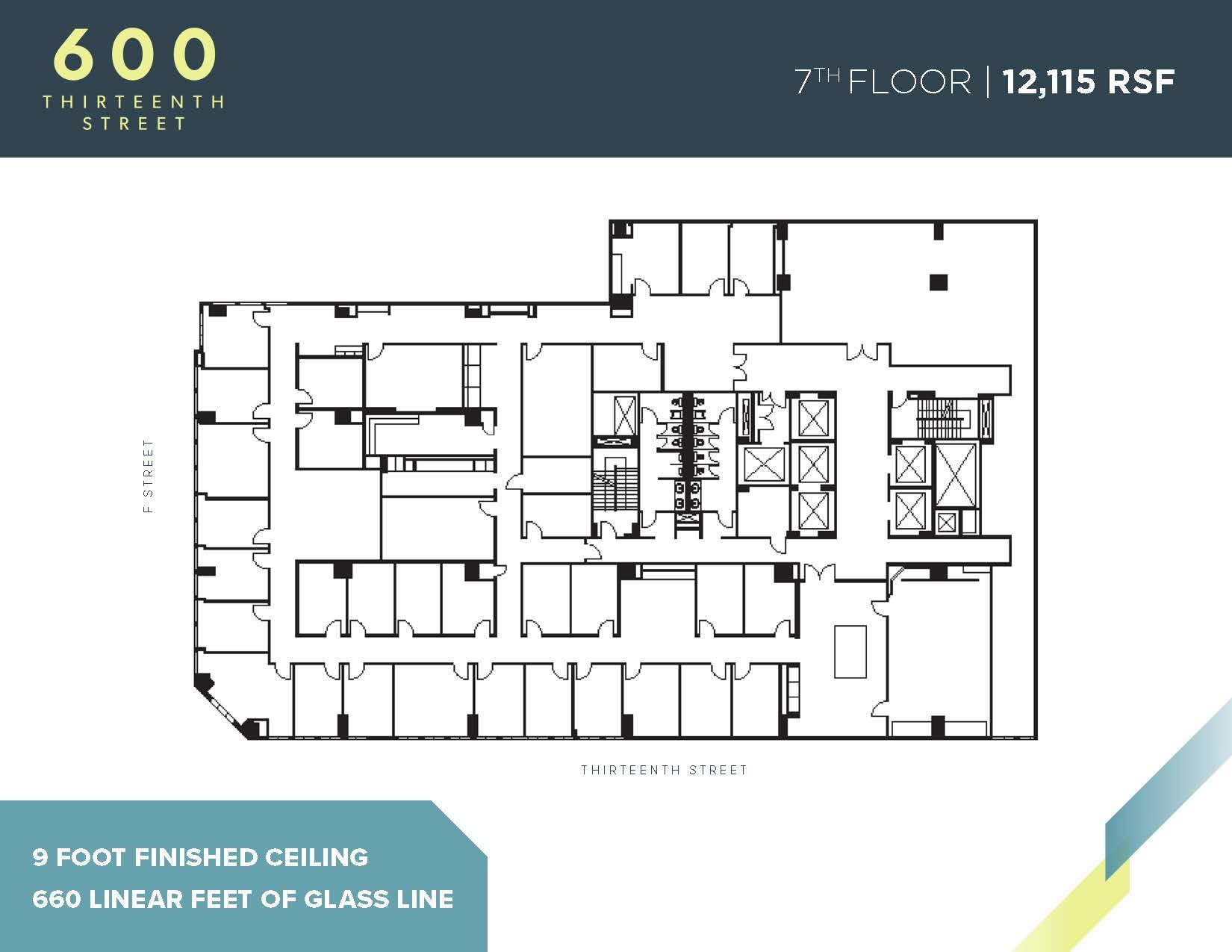 600 13th St NW, Washington, DC en alquiler Plano de la planta- Imagen 1 de 1