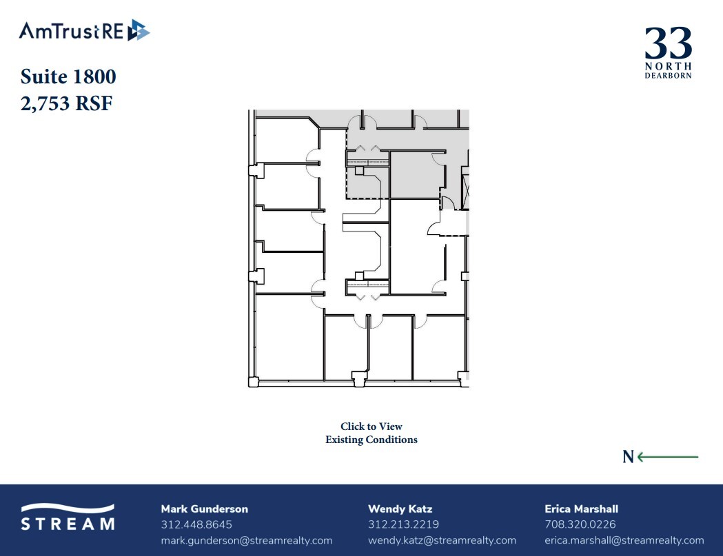 33 N Dearborn St, Chicago, IL en alquiler Plano de la planta- Imagen 1 de 1