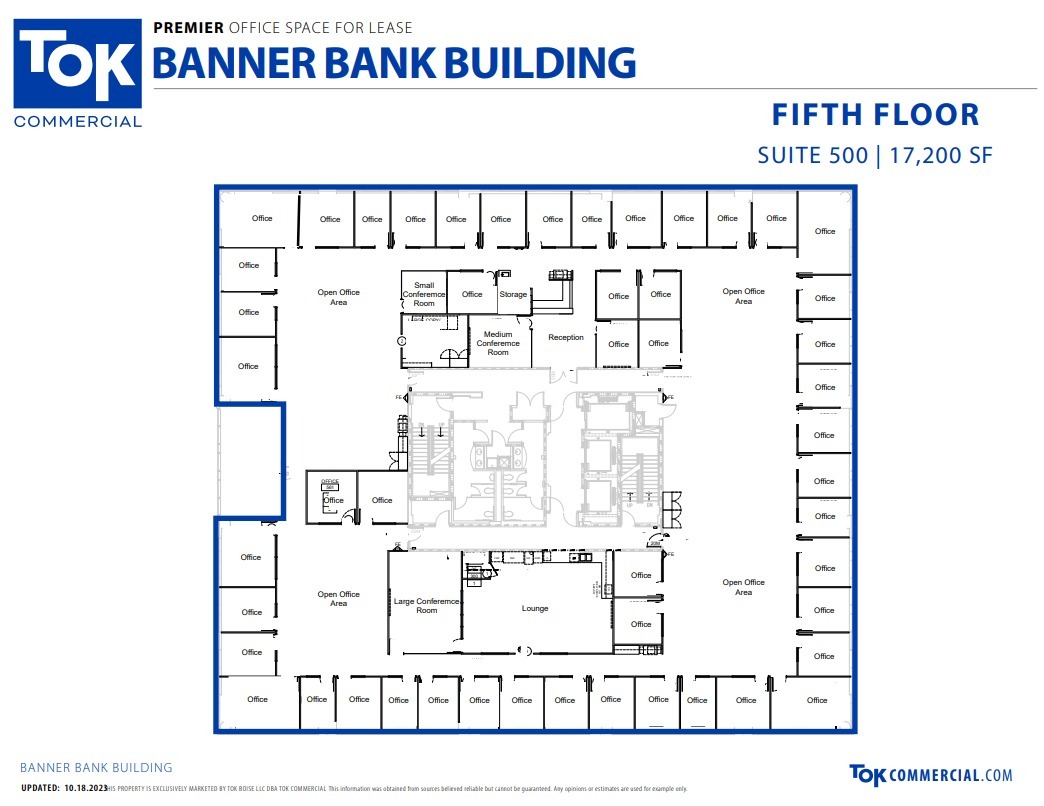 950 W Bannock St, Boise, ID en alquiler Plano de la planta- Imagen 1 de 1