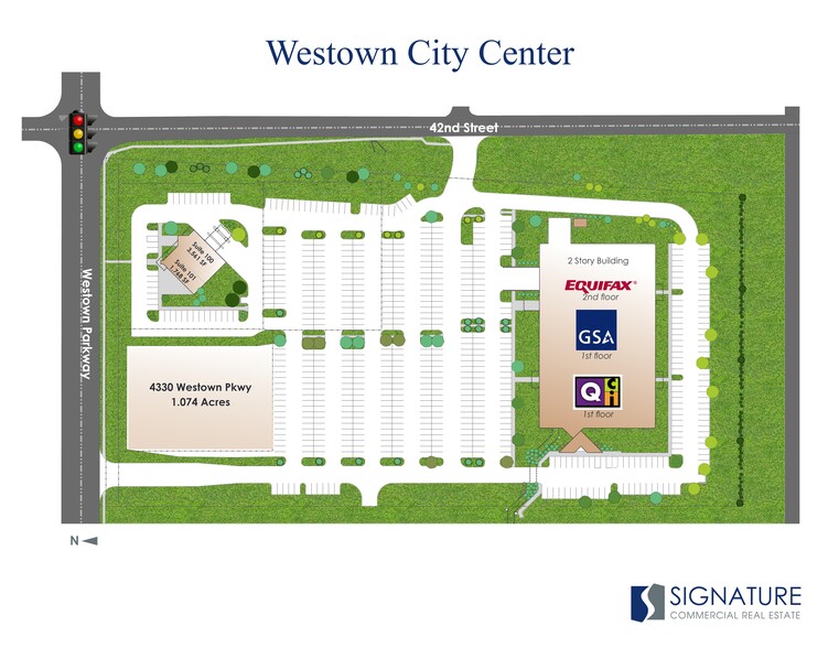 4320 Westown Pky, West Des Moines, IA en alquiler - Plano del sitio - Imagen 2 de 8