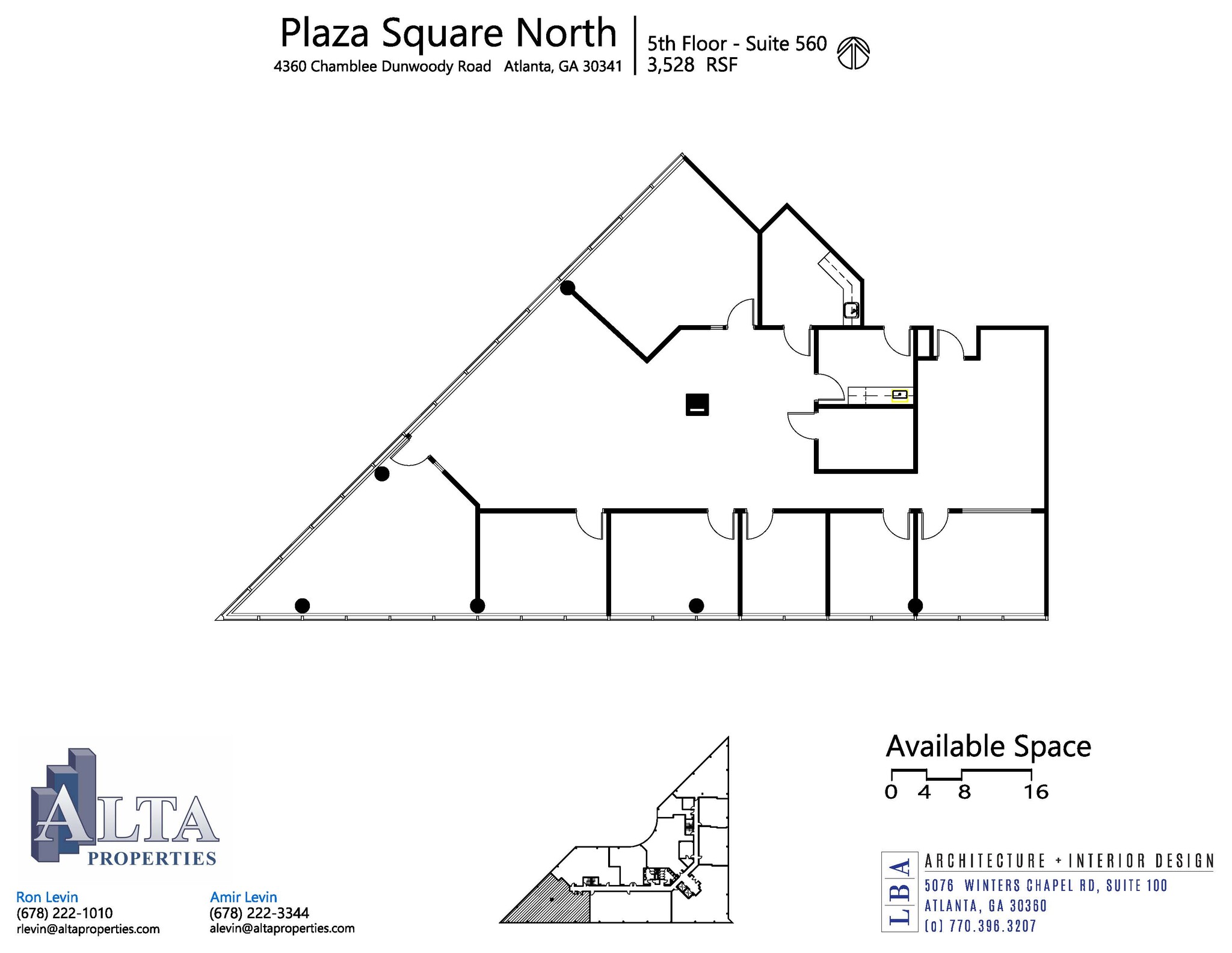 4360 Chamblee Dunwoody Rd, Atlanta, GA en alquiler Plano de la planta- Imagen 1 de 1