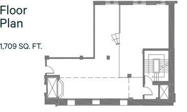 2065-2121 Rue Crescent, Montréal, QC en alquiler Plano de la planta- Imagen 1 de 4
