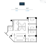 8100 Boone Blvd, Vienna, VA en alquiler Plano de la planta- Imagen 1 de 1