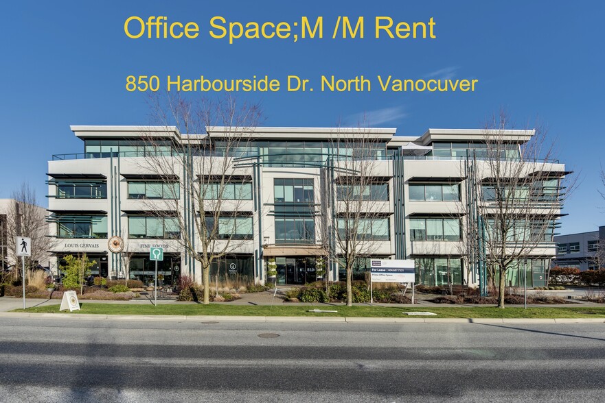 850 Harbourside Dr, North Vancouver, BC en alquiler - Foto del edificio - Imagen 1 de 4