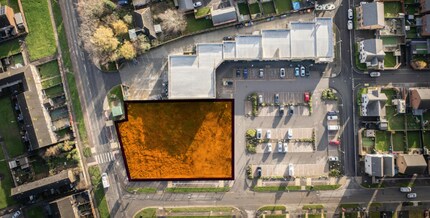 Monks Way Retail Park, Hull, NHS - AÉREA  vista de mapa - Image1