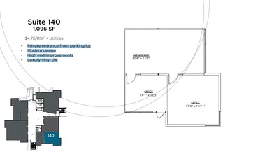 505 Lomas Santa Fe Dr, Solana Beach, CA en alquiler Plano de la planta- Imagen 1 de 1