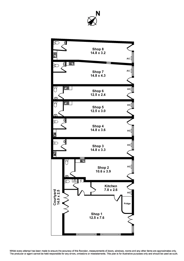 1 Ormond Road, West Footscray, VIC 3012 - Unidad 5 - - Plano de la planta - Image 1 of 1