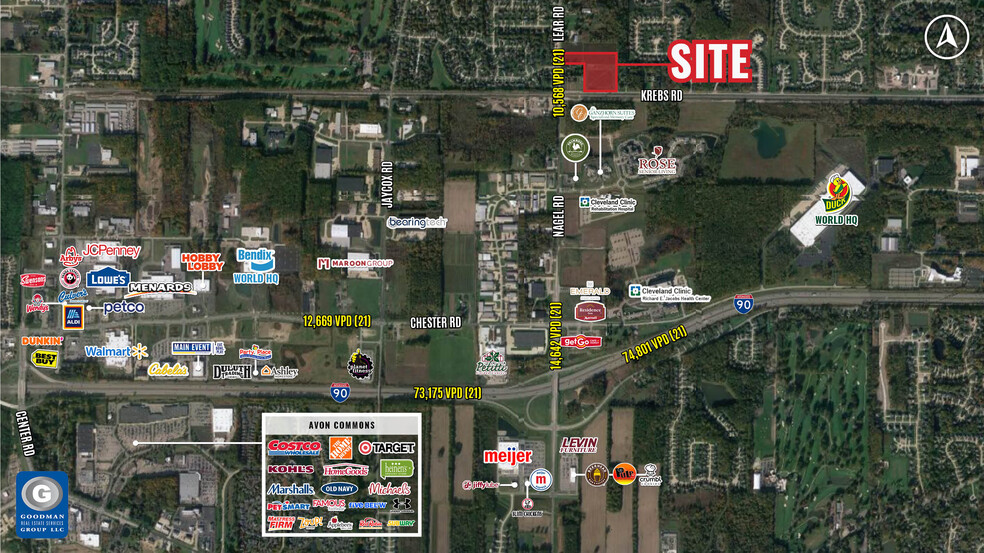 Krebs Road, Avon Lake, OH en venta - Vista aérea - Imagen 2 de 2