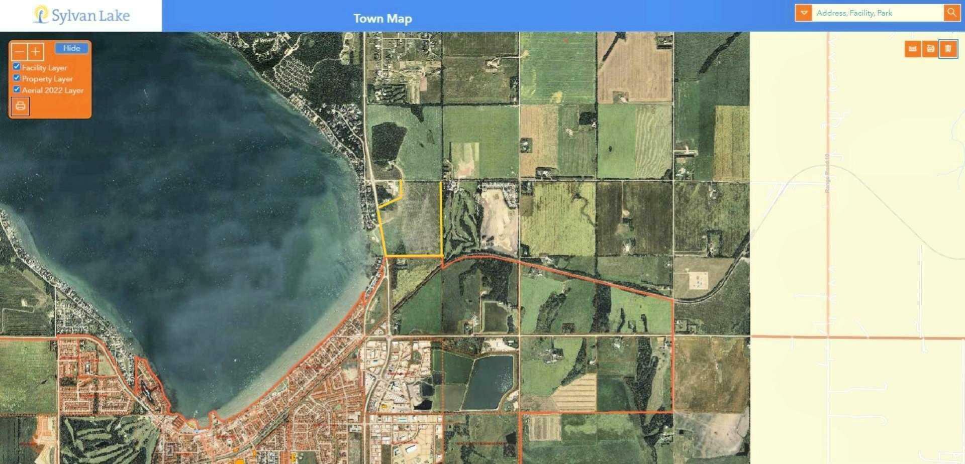 Highway 20 Township Road 392, Sylvan Lake, AB en venta Plano del sitio- Imagen 1 de 48