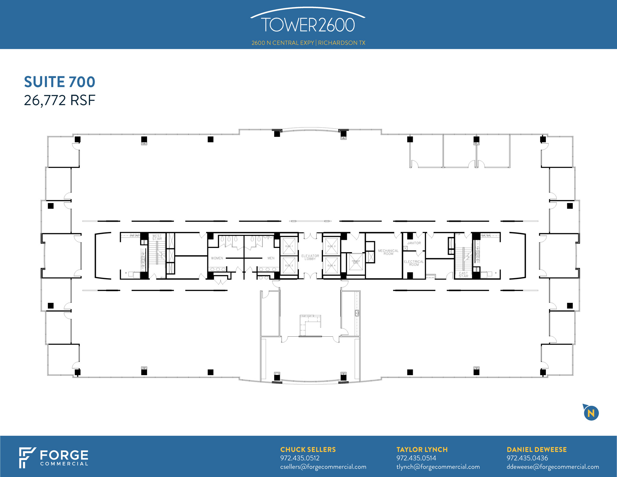 2600 N Central Expy, Richardson, TX en alquiler Plano de la planta- Imagen 1 de 1