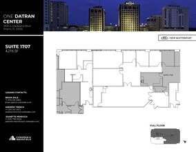 9130 S Dadeland Blvd, Miami, FL en alquiler Plano de la planta- Imagen 1 de 1