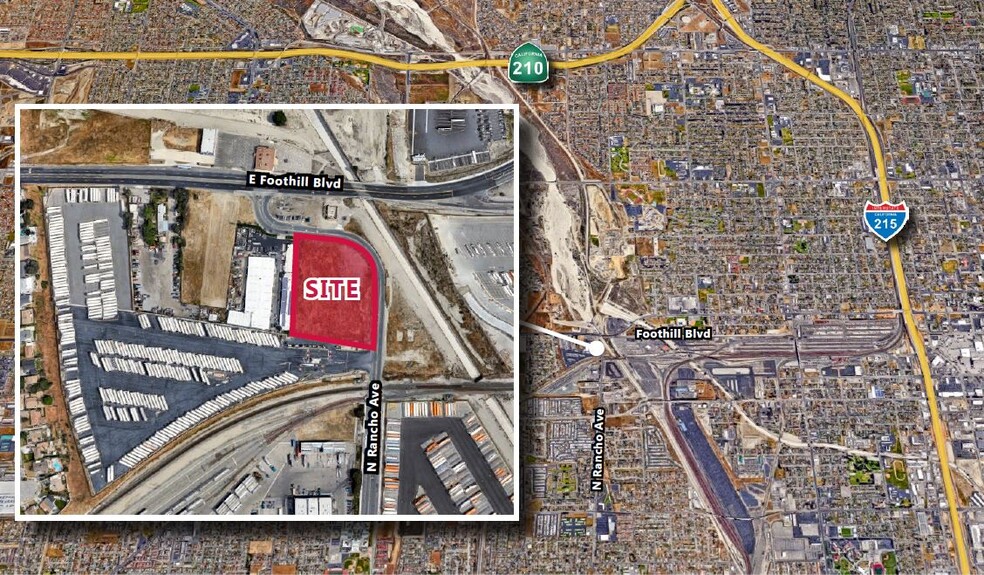 SWQ N Rancho Ave & Foothill Blvd, San Bernardino, CA en venta - Foto del edificio - Imagen 1 de 2