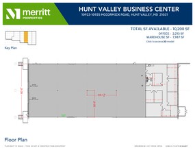 10945-10973 McCormick Rd, Hunt Valley, MD en alquiler Plano del sitio- Imagen 2 de 2