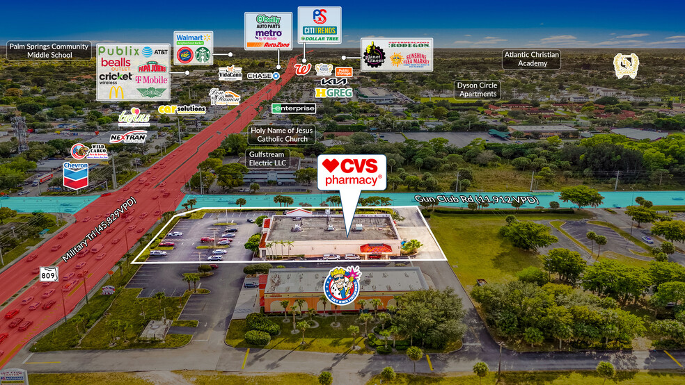 245 S Military Trl, West Palm Beach, FL en venta - Foto del edificio - Imagen 2 de 5