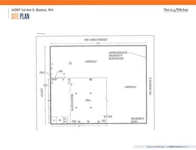 14307 1st Ave S, Burien, WA en alquiler Plano del sitio- Imagen 2 de 2