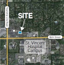 2250 W 86th St, Indianapolis, IN - VISTA AÉREA  vista de mapa