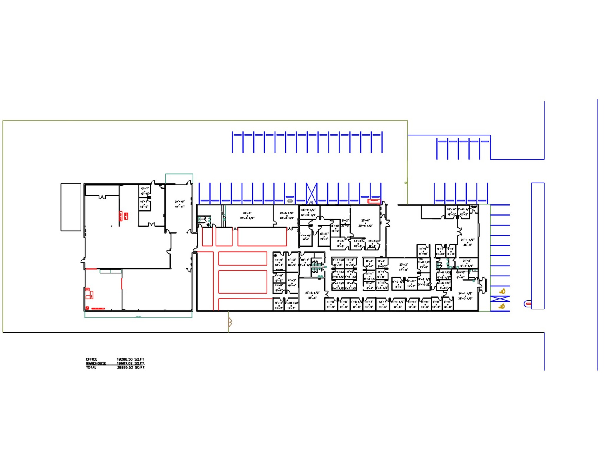 7700 E 38th St, Tulsa, OK en alquiler Plano del sitio- Imagen 1 de 12