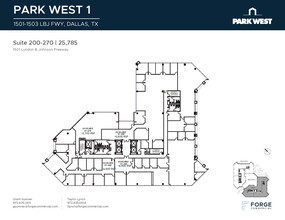 1501-1507 Lyndon B Johnson Fwy, Dallas, TX en alquiler Plano de la planta- Imagen 1 de 1