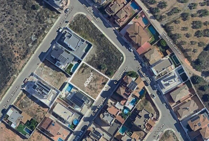 Calle Yeseras, 21, Peligros, Granada en venta - Vista aérea - Imagen 2 de 7