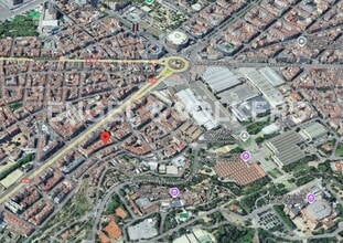Barcelona, BAR - Aérea vista de mapa