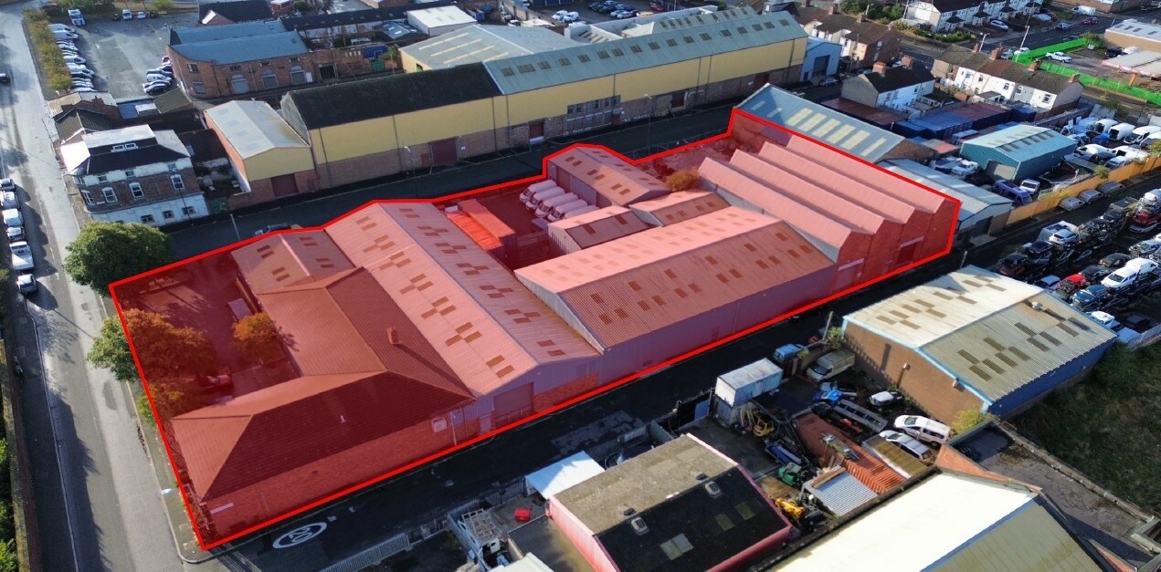 47-61 Corporation Rd, Birkenhead en venta Vista aérea- Imagen 1 de 12