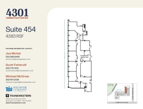 4301 Connecticut Ave NW, Washington, DC en alquiler Plano de la planta- Imagen 1 de 1