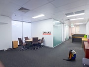 Open plan office space