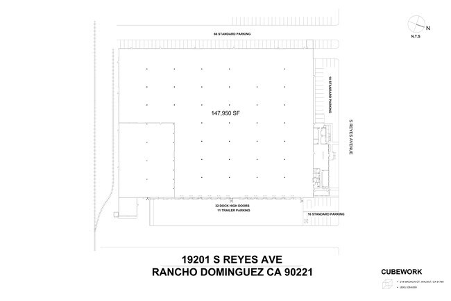 Más detalles de 19201 S Reyes Ave, East Rancho Dominguez, CA - Oficina, nave en alquiler