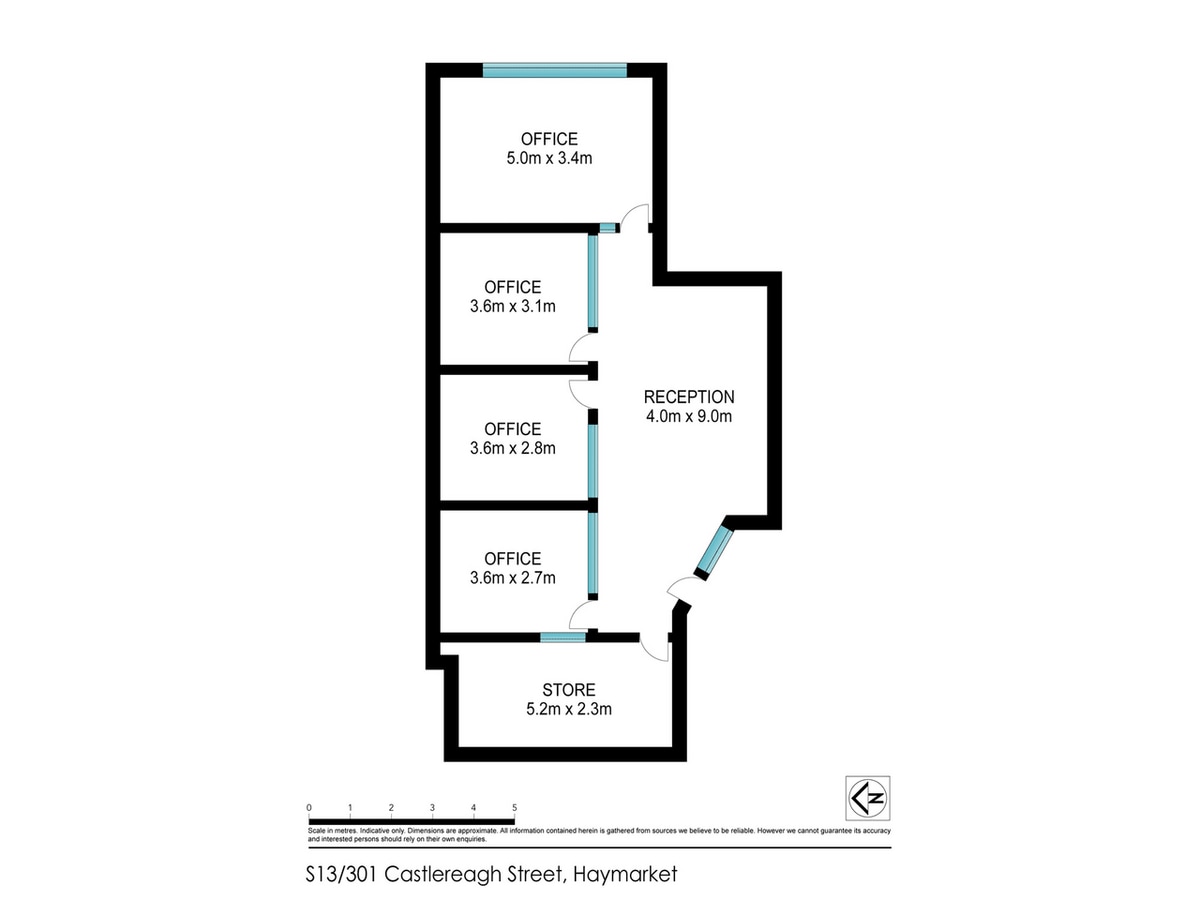 301 Castlereagh St, Haymarket, NSW 2000 - Unidad 13 - - Plano de la planta - Image 2 of 5