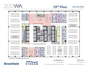 200 W Adams St, Chicago, IL en alquiler Plano de la planta- Imagen 2 de 2